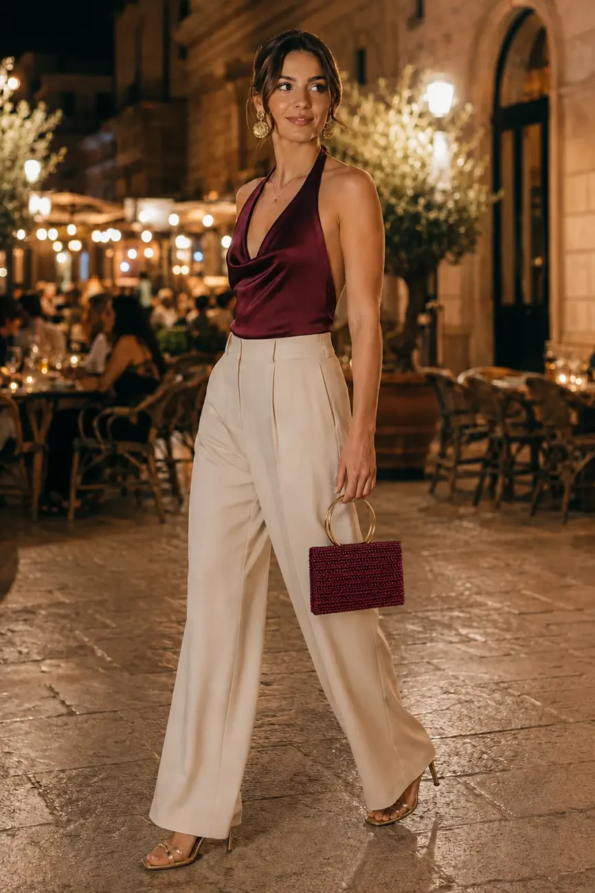 Essenza - Borsa mini bag con manici gioiello in coda di topo realizzata a mano